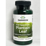 Swanson Full Spectrum Plantain Leaf 400mg 60 Capsules