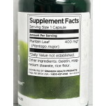Swanson Full Spectrum Plantain Leaf 400mg 60 Capsules