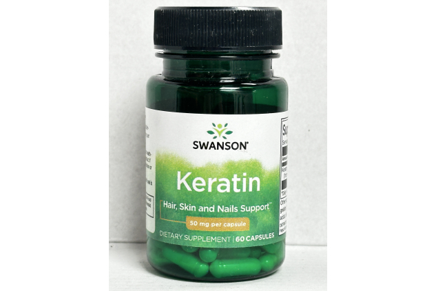 Swanson Keratin 50mg 60 Capsules