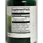 Swanson Full Spectrum Fo-Ti He-Shou-Wu 500mg 60 Capsules
