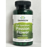 Swanson Full Spectrum Passion Flower 500mg 60 Capsules