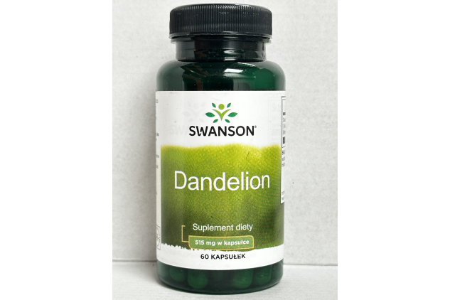Swanson Dandelion Root 515mg 60 Capsules