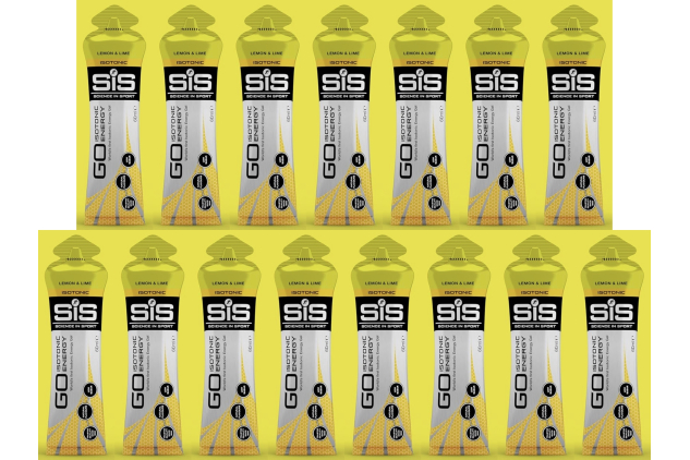 Science in Sport GO Isotonic Energy Gel Lemon & Lime 15 x 60ml Vegan