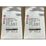 PhD 100% Plant Vegan Protein Powder Belgian Chocolate 2 x 1kg