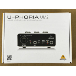 Behringer U-Phoria UM2 2x2 USB Audio Interface with XENYX Mic Preamp