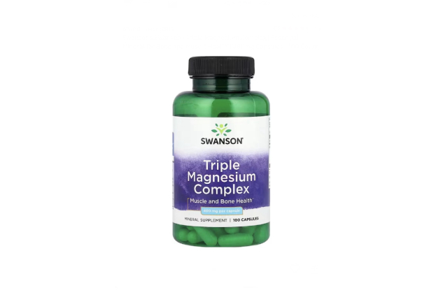 Swansons Swanson Triple Magnesium Complex 400mg 100 Capsules