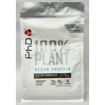 PhD 100% Plant Vegan Protein Powder Belgian Chocolate 1kg | BBE 31/12/2026