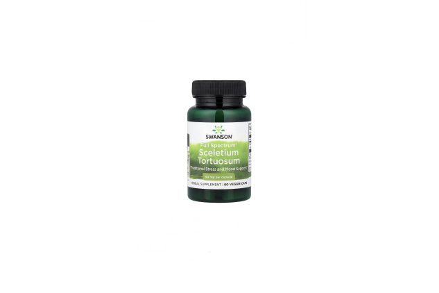 Swanson Full Spectrum Sceletium Tortuosum 50mg 60 Veggie Capsules