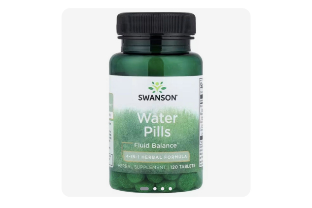 Swanson Water Pills Balance Fluid Balance Tablets 120 Tablets