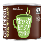 Clipper Decaf Organic Medium Roast Coffee Decaffeinated Instant Coffee 500g BEST BEFORE DATE 30/05/2023
