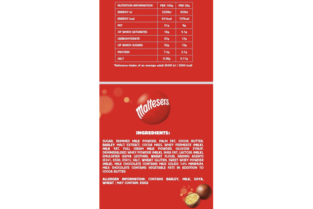 Maltesers Bunny Milk Chocolate Easter Treats 32 x 29g
