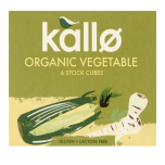 Kallo Organic Vegetable Stock Cubes 66g Gluten Free