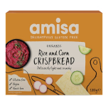 Amisa Organic Gluten-Free Rice and Corn Crispbread 120g