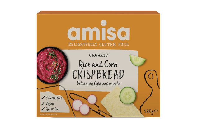 Amisa Organic Gluten-Free Rice and Corn Crispbread 120g