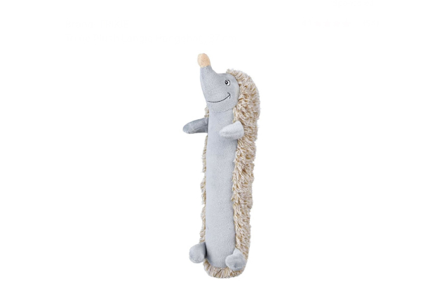 Trixie Plush Longie Hedgehog Dog Toy 37cm