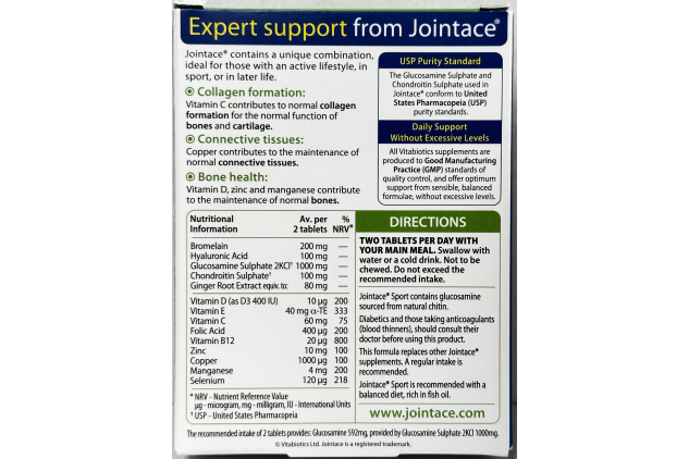 Vitabiotics Jointace Sport 30 Tablets