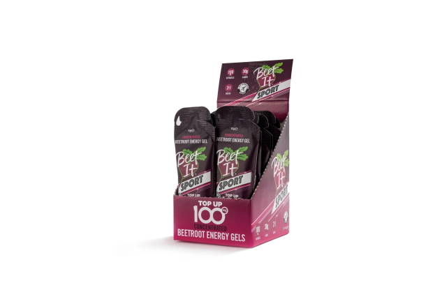 Beet-It Sport Concentrated Energy Gel 12 X 43g Top Up 100