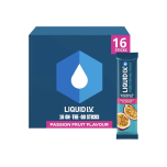 Liquid I.V. Hydration Multiplier Electrolyte Powder Mix Passionfruit Flavour, Electrolytes with 7 Vitamins & Minerals 16 Sachet Sticks