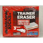 Urban Kicks Trainer Eraser 3 Pack Shoe Cleaning Sponge Removes Scuffs & Marks