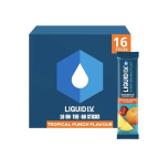 Liquid I.V. Hydration Multiplier Electrolyte Powder Mix Tropical Punch Flavour, Electrolytes with 7 Vitamins & Minerals 16 Sachet Sticks