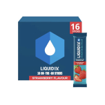 Liquid I.V. Hydration Multiplier Electrolyte Powder Mix, Strawberry Flavour, Electrolytes with 7 Vitamins & Minerals 16 Sachet Sticks