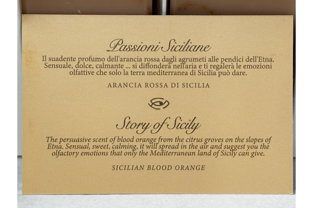 Senso Naturale Emotion Box Italian Journey Golden Marble Shower Balms Sicilian Blood Orange 2 x 90g