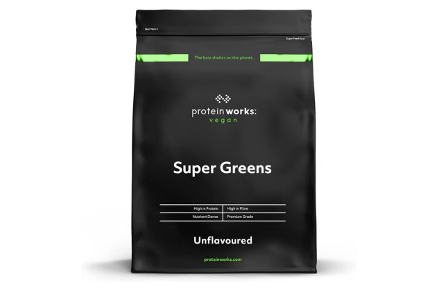 Protein Works Super Greens Powder Nutrient Dense Detox Shake 83 Shakes Unflavoured 1kg
