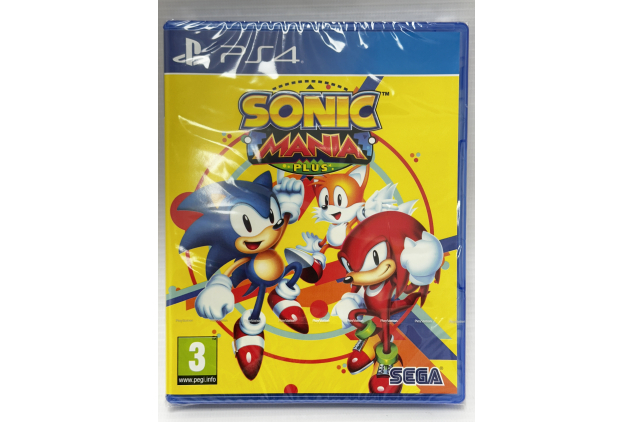 Sonic Mania Plus PS4 Game PlayStation 4 Sealed
