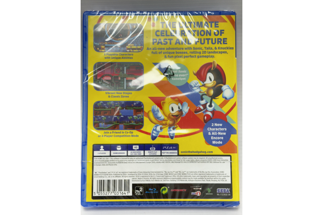 Sonic Mania Plus PS4 Game PlayStation 4 Sealed