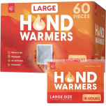 IRIS USA Large Hand Warmers 60 Pieces Disposable Pocket Warmers