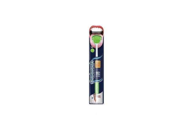 DenTek 2 in 1 Orabrush Tongue Cleaner Green