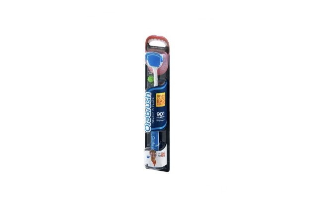 DenTek 2 in 1 Orabrush Tongue Cleaner Blue