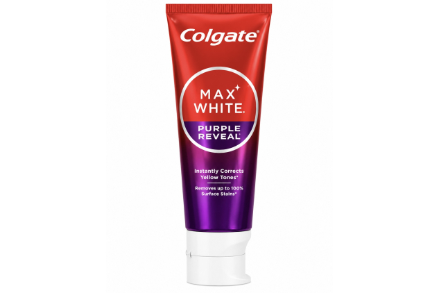 Colgate Max White Purple Reveal Teeth Whitening Toothpaste 125ml