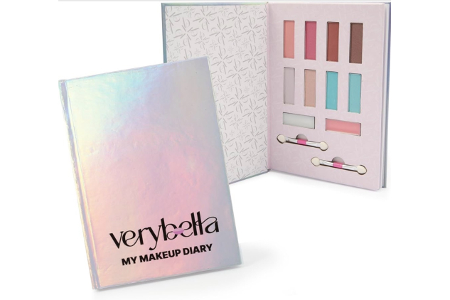 Very Bella Iridescent My Makeup Diary Eyeshadow & Lip Balm Set