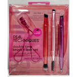 Real Techniques Double Time Brush & Lash Set 3 Dual-Ended Brushes