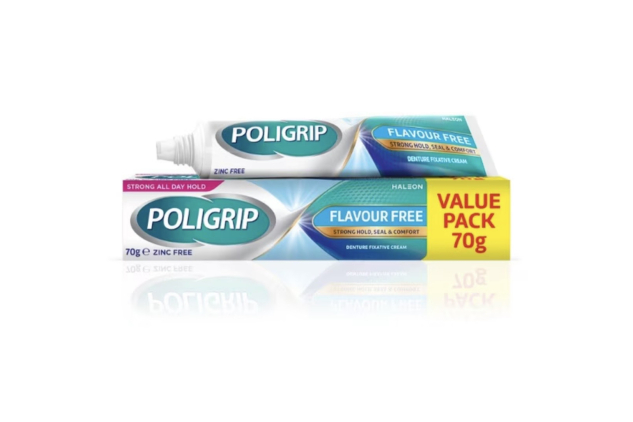 Poligrip Flavour Free Fixative Cream 70g Imperfect Box
