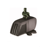 Blagdon Minipond Pond Pump 700 (to Run Fountains for Small Ponds up to 1500 Litre) 3 Fountain Heads Black
