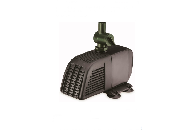 Blagdon Minipond Pond Pump 700 (to Run Fountains for Small Ponds up to 1500 Litre) 3 Fountain Heads Black