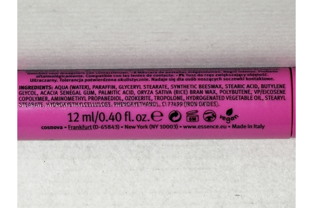 Essence I Love Extreme Crazy Volume Mascara Ultra Black 12ml