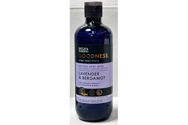Baylis & Harding Goodness Lavender & Bergamot Body Wash 4 x 500ml