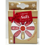 KoKoMo Christmas False Nails 24 Nails With Glue