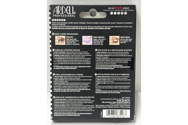 Ardell Professional Wispies 113 Black False Eyelashes 6 Pairs