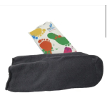 Feet Retreat Seamless Sensitivity Ankle Socks for Kids Size Small 4 - 7 Grey