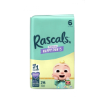 Rascals Premium Nappy Pants 6 15 - 20kg 26 pants