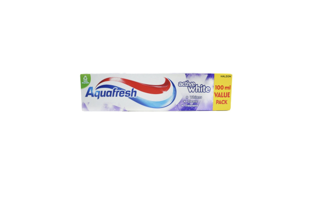 Aquafresh Active White Toothpaste Value Pack 100ml