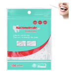 Professional Dental Floss Picks | 100 Pack | 2-in-1 Interdental Cleaner & Toothpick 100 Pack