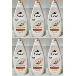 Dove Fruity Nourish Body Wash 720ml Pack of 6 Plant-Based Moisturisers
