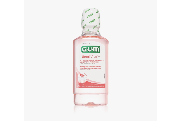 GUM Sensivital+ Fluoride Mouth Wash 500ml