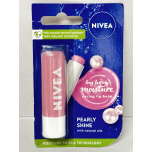 Nivea Pearly Shine Lip Balm 4.8g Long Lasting Moisture With Natural Oils