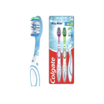 Colgate Max White Toothbrushes Teeth Whitening Toothbrush with Polishing Star Medium Manual Toothbrush 3 Pack